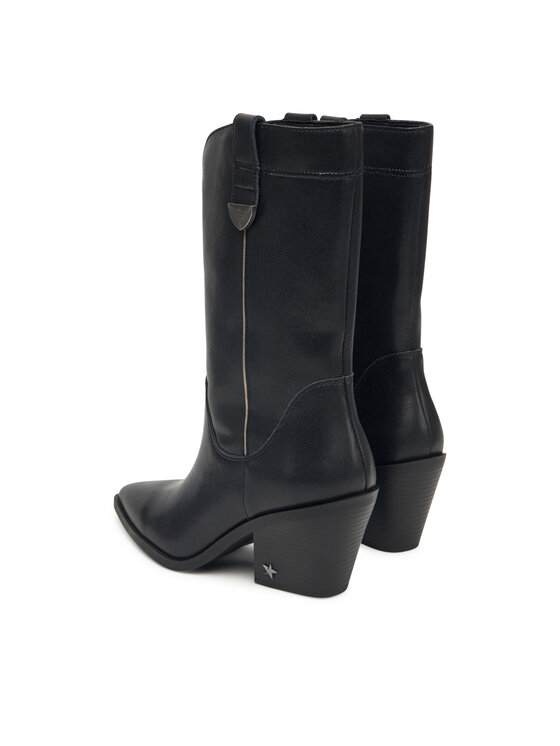 Pepe Jeans Pepe Jeans Kovboju apavi Gina Western W PLS500017 Melns