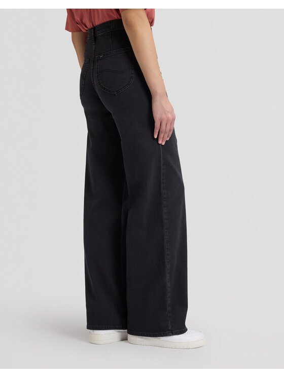 Lee Lee Jeansy STELLA Szary Wide Leg