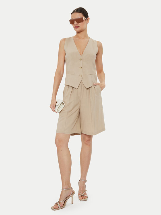 ViCOLO ViCOLO Vest TB1569 Beež Regular Fit