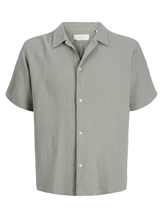 Jack & Jones Jack & Jones Košile Nantucket 12291812 Zelená Regular Fit