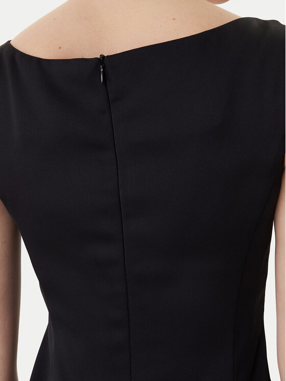 Marella Marella Коктейлна рокля Perle 2613221063 Черен Slim Fit