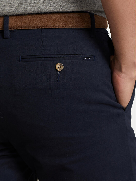Polo Ralph Lauren Polo Ralph Lauren Pantalon scurți din material 710646709009 Bleumarin Slim Fit