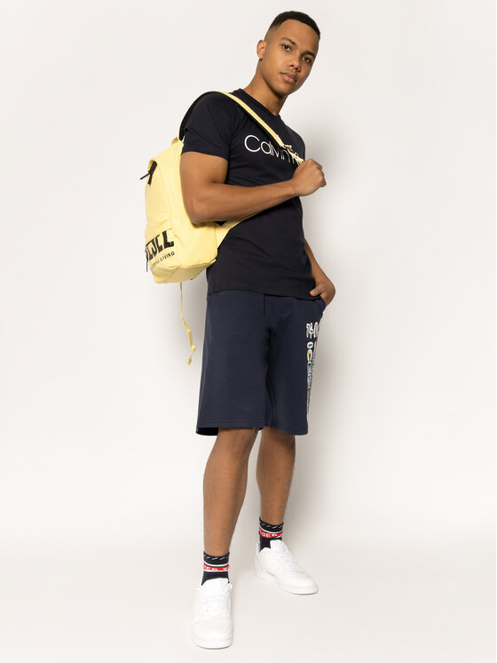 Calvin Klein Calvin Klein Póló Logo K10K104063 Sötétkék Regular Fit