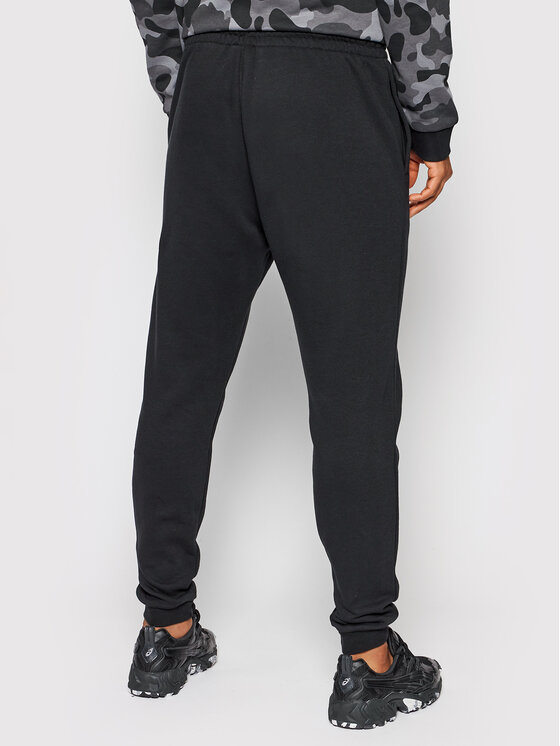 Reebok Reebok Παντελόνι φόρμας HG4456 Μαύρο Regular Fit