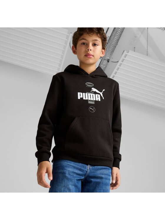 Puma Puma Bluza 681859 Czarny Regular Fit