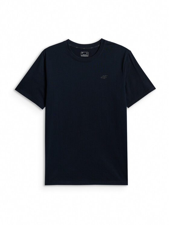 4F 4F T-Shirt casual Granatowy Regular Fit