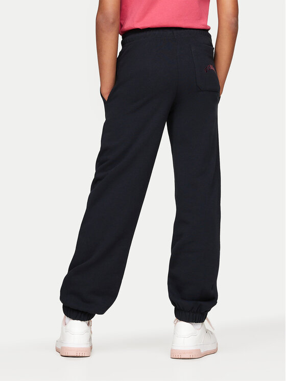 Tommy Hilfiger Tommy Hilfiger Melegítő alsó KG0KG08386 Sötétkék Relaxed Fit