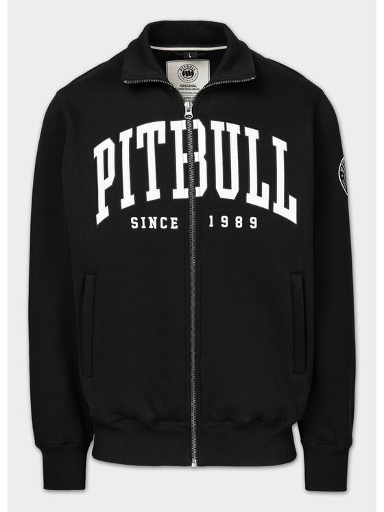 PITBULL PITBULL Bluza NORTON Czarny Regular Fit
