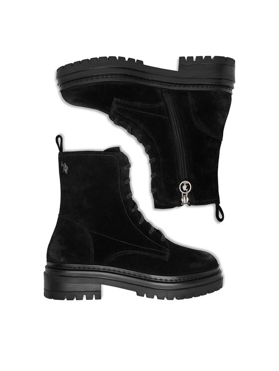 U.S. Polo Assn. U.S. Polo Assn. Schnürschuhe CEO-VIZAG002W/EL1 Schwarz