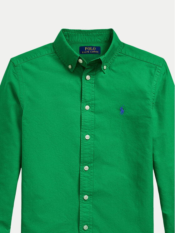 Polo Ralph Lauren Polo Ralph Lauren Koszula 323858909018 Zielony Regular Fit