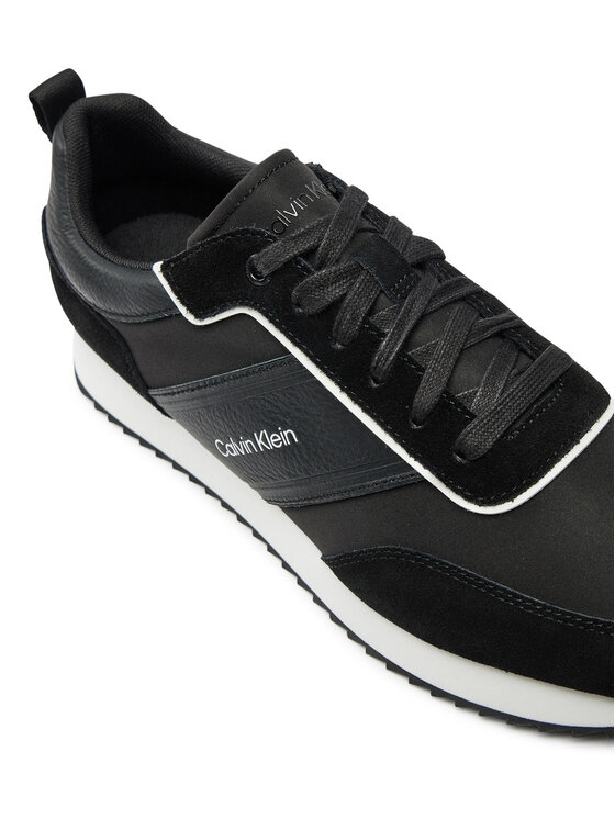 Calvin Klein Calvin Klein Tenisice Low Top Lace Up Mix HM0HM01554 Crna