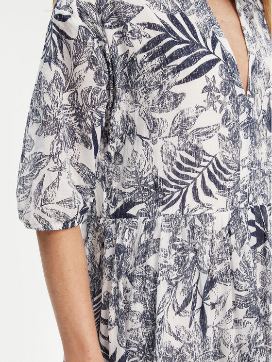 United Colors Of Benetton United Colors Of Benetton Літня сукня 4ENDDV0BT Голубий Relaxed Fit