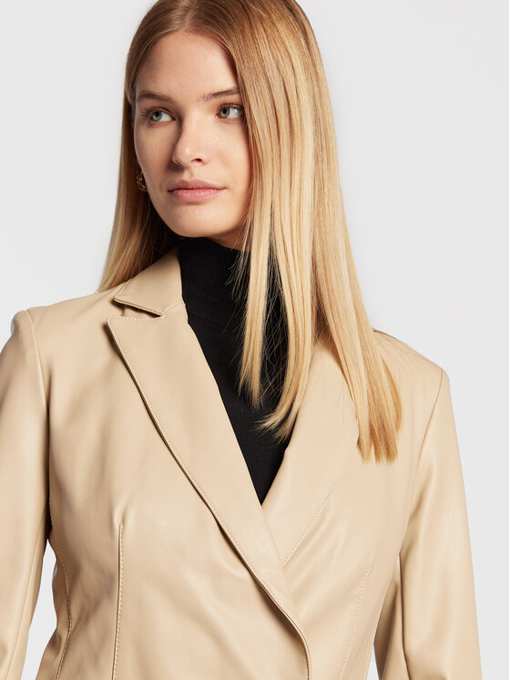 Giacca da abito Emelie W2BN33 WERD0 Beige Slim Fit...