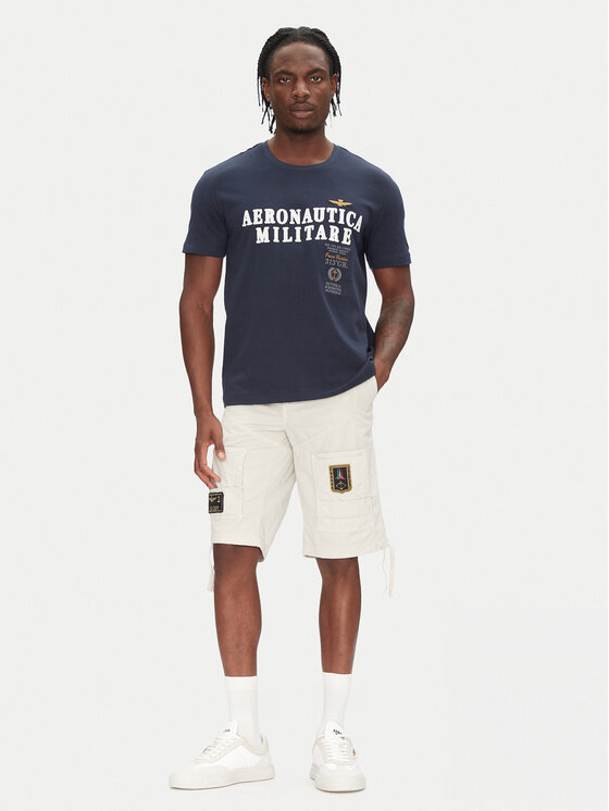 Aeronautica Militare Aeronautica Militare T-shirt 251TS2401J592 Blu scuro Regular Fit