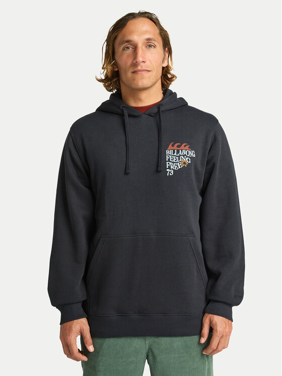 Billabong Billabong Μπλούζα Foundation Po EBYSF00175 Μαύρο Regular Fit