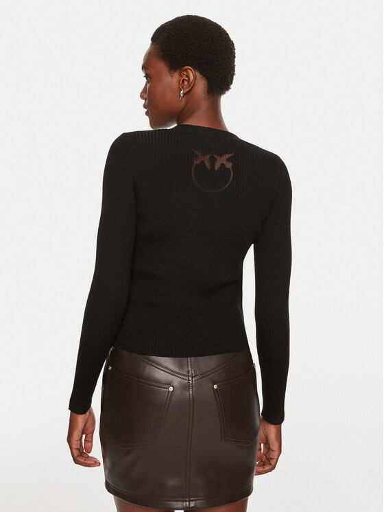 PINKO Pinko Ζακέτα Tilacino 104247 A18M Μαύρο Regular Fit