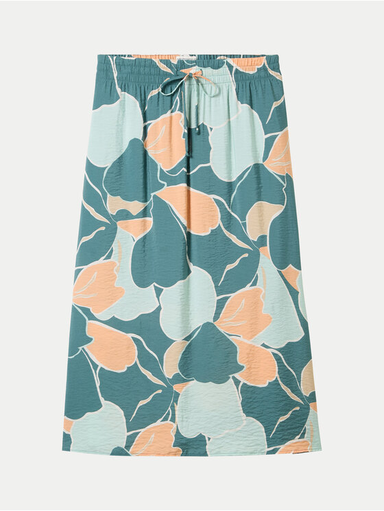 Tom Tailor Tom Tailor Midi suknja 1040348 Zelena Regular Fit