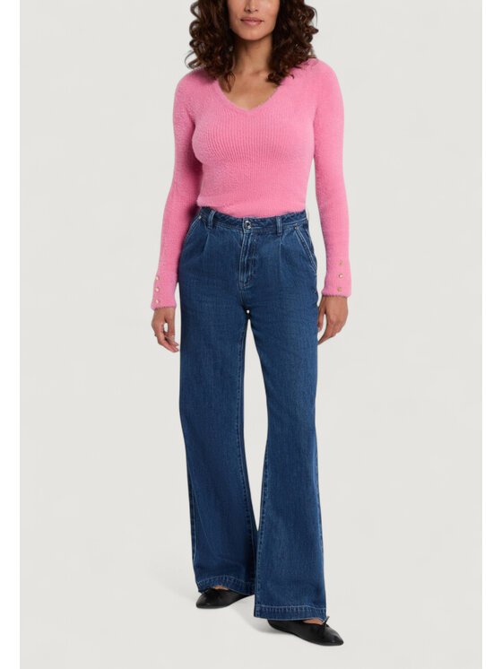 Morgan De Toi Morgan De Toi Maglione 212-MOOVE Rosa Casual Fit
