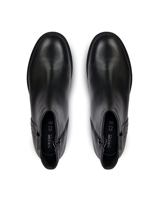 Geox Geox Botine D Larysse D36TXB 00043 C9999 Negru