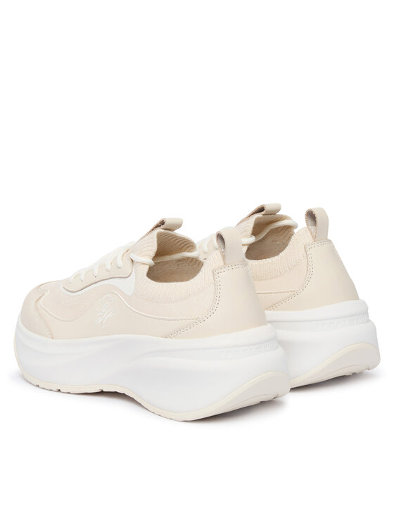 Tommy Hilfiger Tommy Hilfiger Αθλητικά TH Wave Runner FW0FW09484 Κρεμ