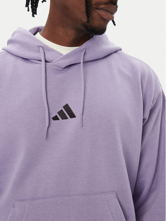 adidas adidas Μπλούζα Essentials Feelcozy KF2365 Μωβ Regular Fit