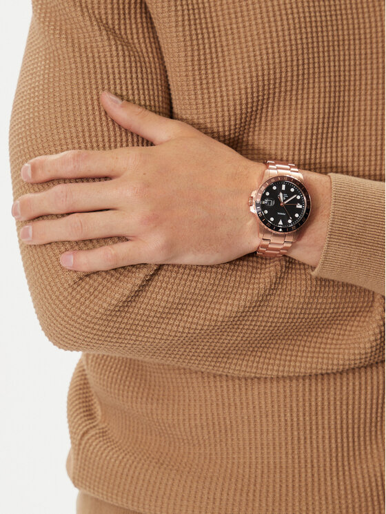 Fossil Fossil Laikrodis Blue FS6027 Auksinė