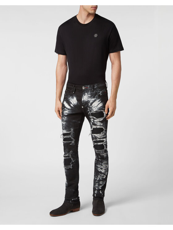 PHILIPP PLEIN PHILIPP PLEIN Jeansy 9215 Czarny Skinny Fit