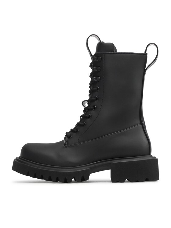 Rains Rains Trapper stila apavi Show Combat Boot 22600 Melns