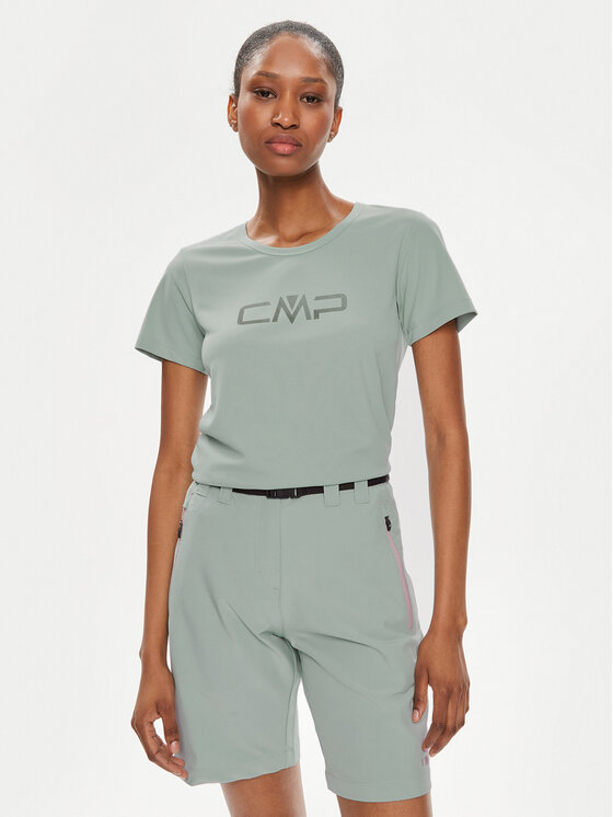 CMP CMP Technisches T-Shirt 39T5676P Grün Regular Fit