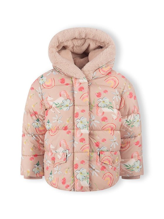 minoti minoti Kurtka zimowa 32COAT102 Różowy jasny Regular Fit