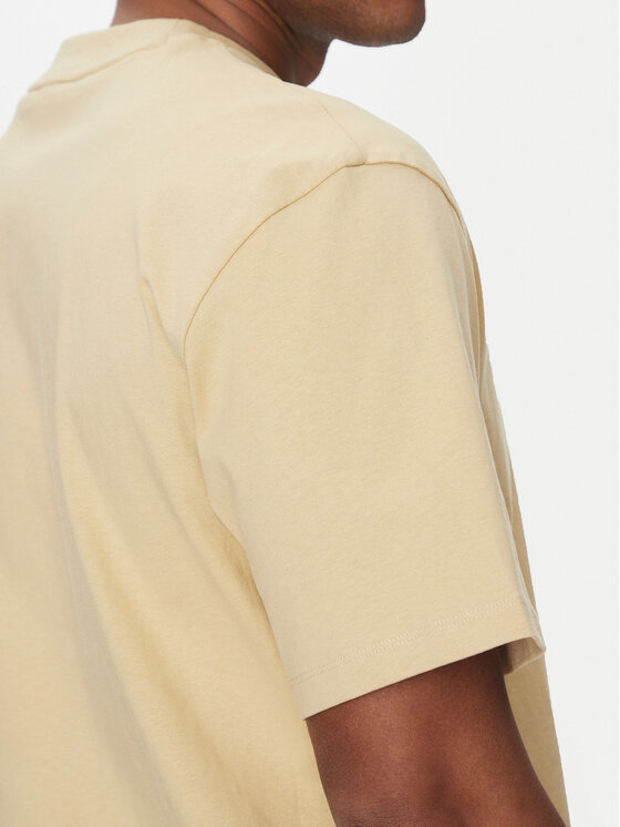 HUGO HUGO Marškinėliai Dapolino 50488330 Smėlio Relaxed Fit