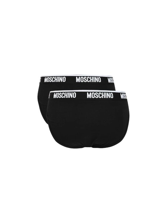 MOSCHINO MOSCHINO Set di 2 slip 2pack moschino black Nero