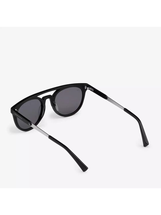 Hawkers Hawkers Okulary przeciwsłoneczne MATTE BLACK CHROME Czarny