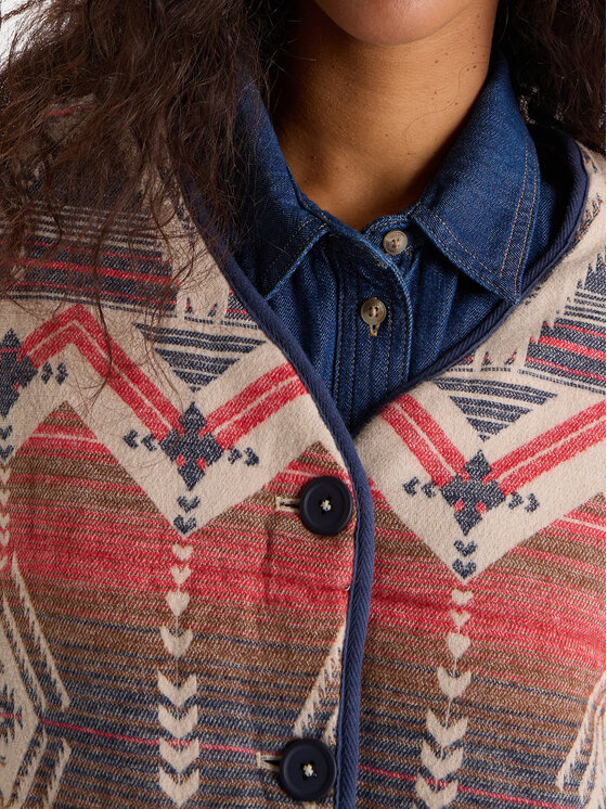 Mustang Mustang Übergangsjacke Roxbury 1016747 Bunt Relaxed Fit