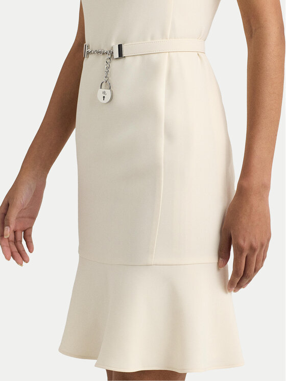 LAUREN RALPH LAUREN Lauren Ralph Lauren Sommerkleid 250933462003 Écru Slim Fit