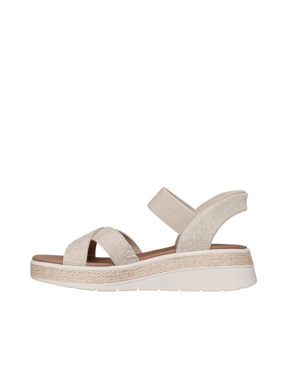 Skechers Skechers Sandały 114417-NAT Beżowy