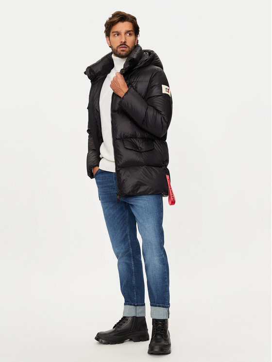 AFTER LABEL AFTER LABEL Pūkinė striukė Colonia A00016 Juoda Regular Fit