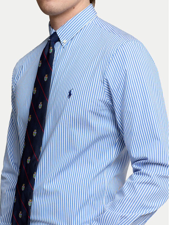 Polo Ralph Lauren Polo Ralph Lauren Cămașă 710929344001 Albastru Slim Fit