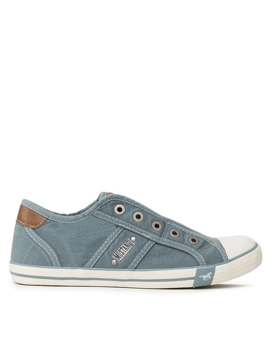 Mustang Mustang Sneakers aus Stoff 1099-409-807 Blau