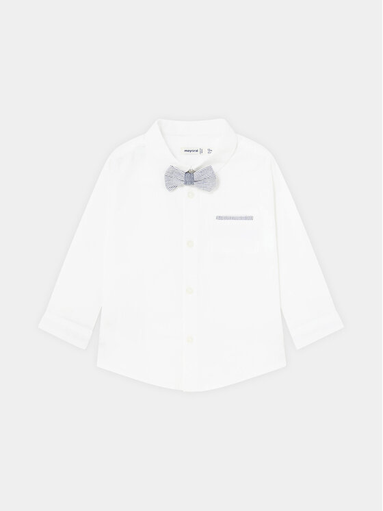 Mayoral Košeľa 1116 Biela Regular Fit