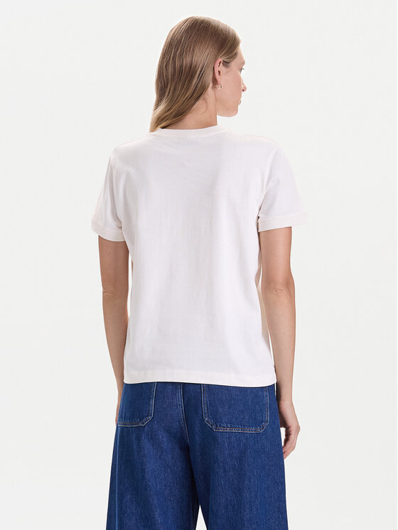 Guess Guess T-Shirt V5BI16 K8FQ4 Bílá Regular Fit