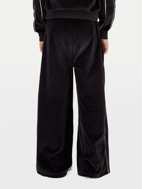 Calvin Klein Jeans Calvin Klein Jeans Spodnie dresowe Velvet IG0IG03057 Czarny Regular Fit