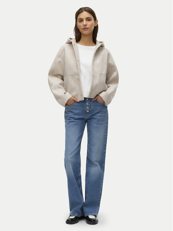 Vero Moda Vero Moda Демісезонна куртка Fortunerome 10331598 Бежевий Regular Fit