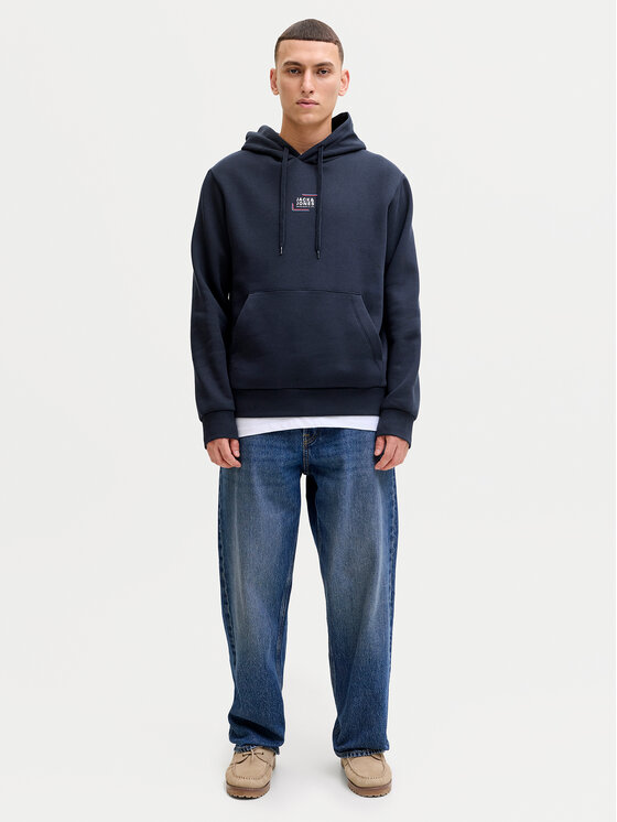 Jack & Jones Jack & Jones Bluză Corp Graphic 12268422 Bleumarin Regular Fit