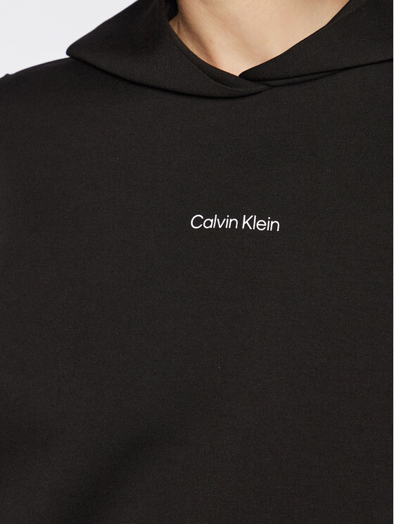 Calvin Klein Calvin Klein Mikina Micro Logo K20K205452 Čierna Regular Fit