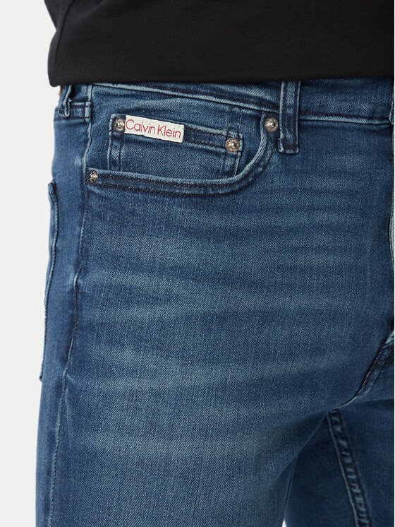 Calvin Klein Jeans Calvin Klein Jeans Jeans hlače LV04RG794G Modra Skinny Fit