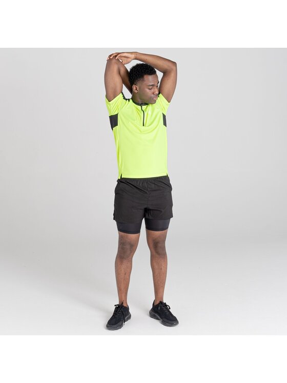 Dare2B Dare2B Koszulka rowerowa Aces II Żółty Short Fit