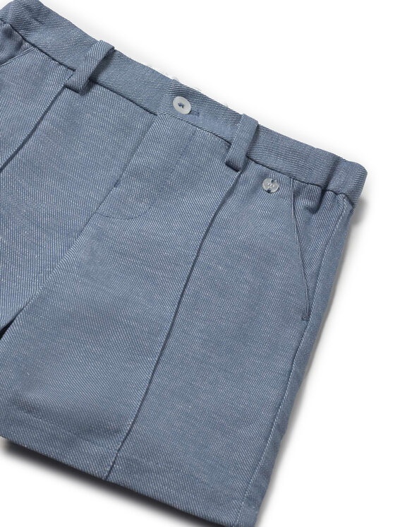 Mayoral Mayoral Pantalon scurți din material 1240 Albastru Regular Fit