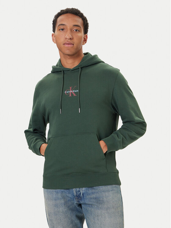 Calvin Klein Jeans Calvin Klein Jeans Pulóver LV04RD243G Zöld Regular Fit