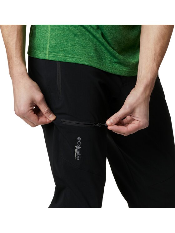 Columbia Columbia Spodnie outdoor 209749 Czarny Regular Fit